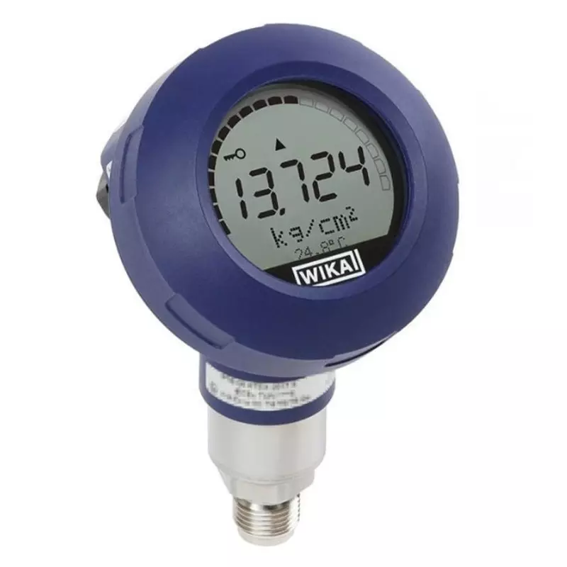WIKA UPT Series Pressure Sensor -1bar Min 5bar Max SPDT Output Gauge Reading, 48699737