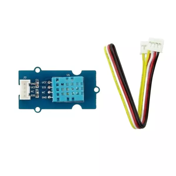 SEEED STUDIO Temperature & Humidity Sensor 3.3 to 5 V Operating Supply Voltage, 101020011