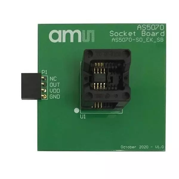 AMS OSRAM GROUP Position Sensors Socket Board 5 V Operating Supply Voltage, AS5070X-SO_EK_SB