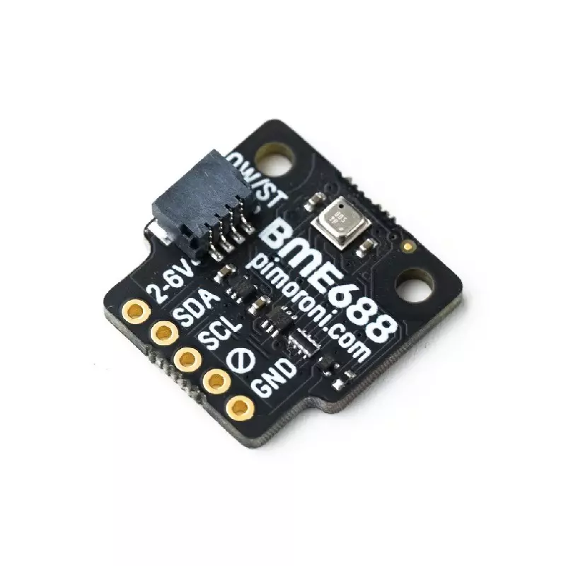 Pimoroni 4-In-1 Air Quality Breakout (Gas, Temperature, Pressure, Humidity), Bme688