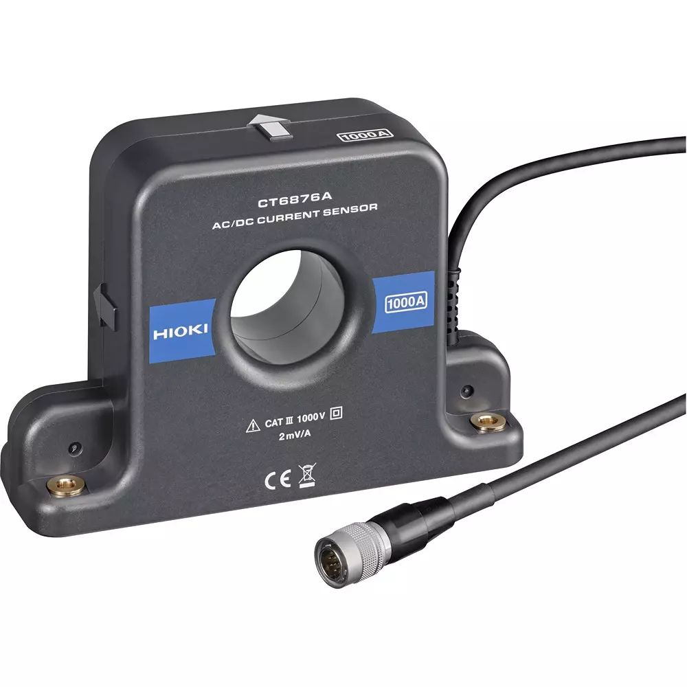 Hikoki Ac/Dc Current Sensor Supplied via power analyzer PW8001, PW6001, PW3390, sensor unit CT9555, CT9556,, CT6876A