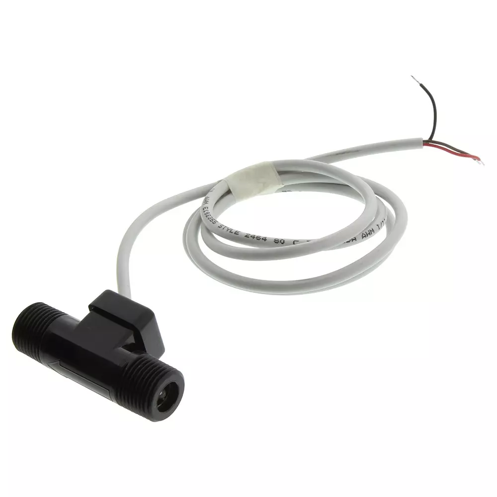 GEMS SENSORS Liquid Flow Sensor, 1.3Gpm, 3/8" Mnpt, 173931-C