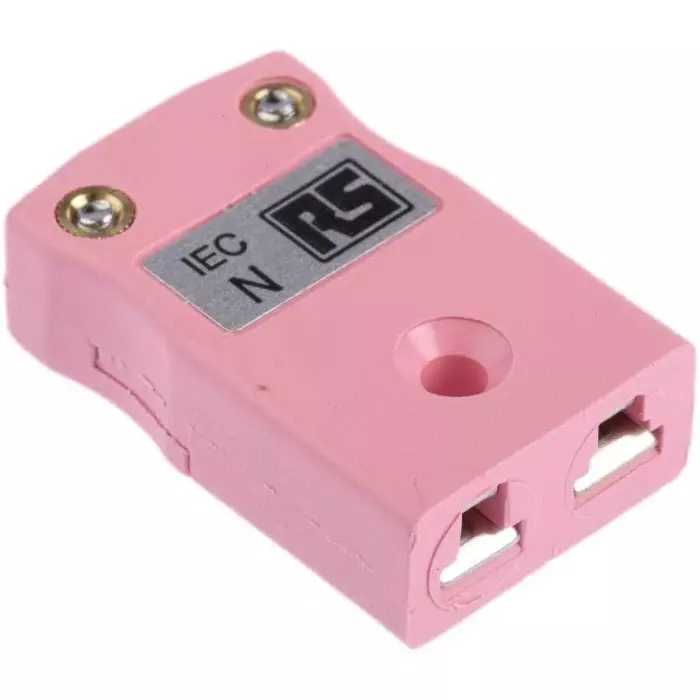 RS PRO In-Line Thermocouple Connector for Type N Thermocouple Miniature Size IEC Standard, 4559821