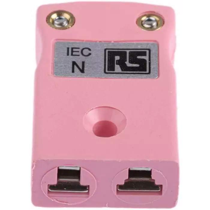 RS PRO In-Line Thermocouple Connector for Type N Thermocouple Miniature Size IEC Standard, 4559821