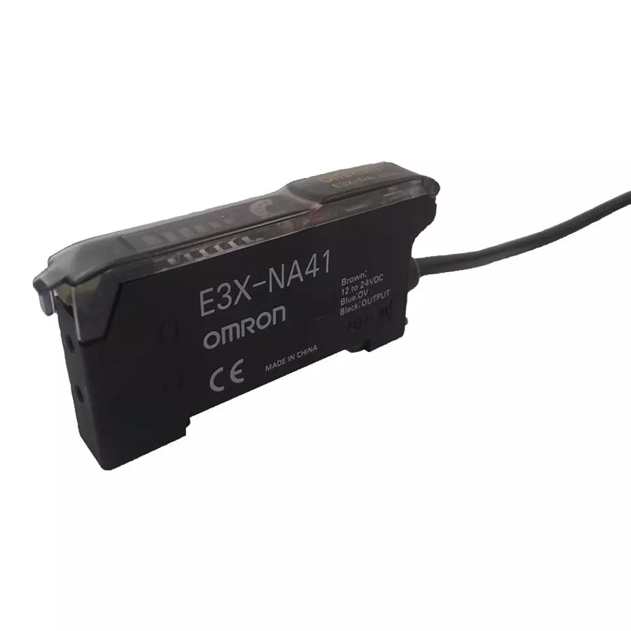 OMRON Fibre Amplifier, Pot, Pnp, 2M Cable, E3X-NA41