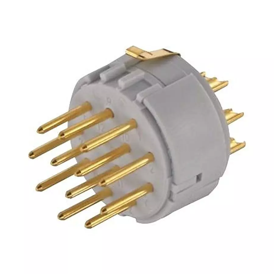 Harting Sensor Connector Inserts SENSOR CONN INSERT, M23, PIN, 11POS, 09151122622