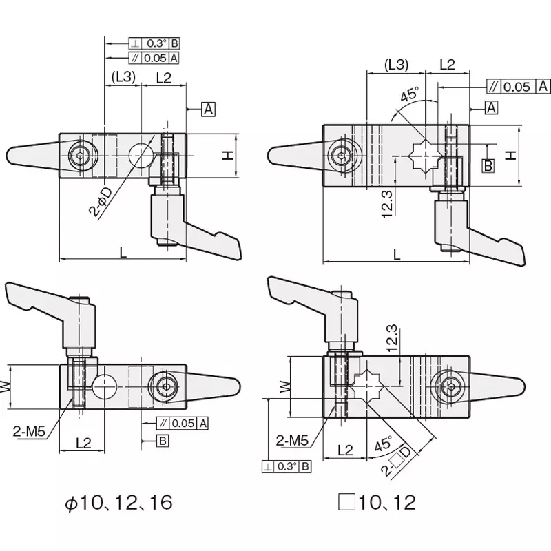 iwata-sensor-bracket-62-mm-dimension-l-for-round-shaft-fskx16-16as