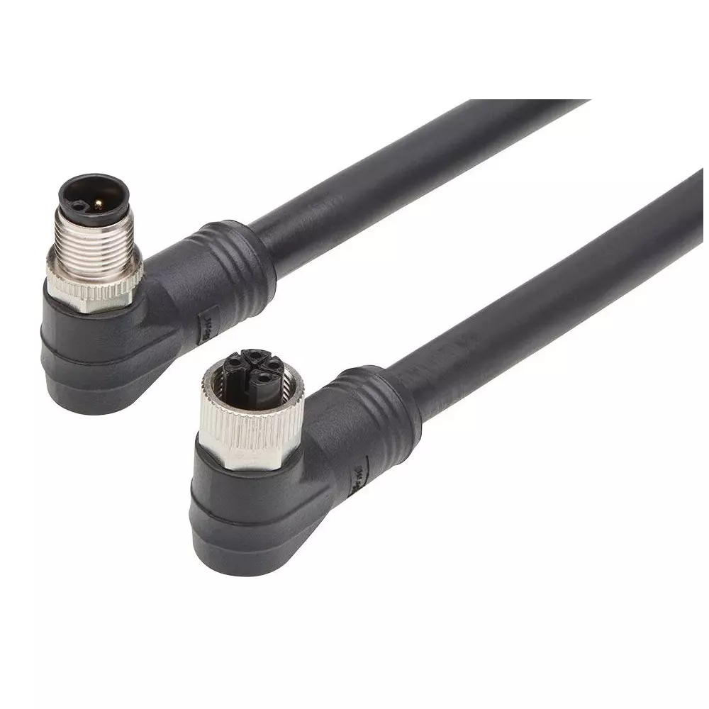 MOLEX Sensor Cable 4 Positions 90° Micro-Change Plug B Connector 1 m Length, 1205010157
