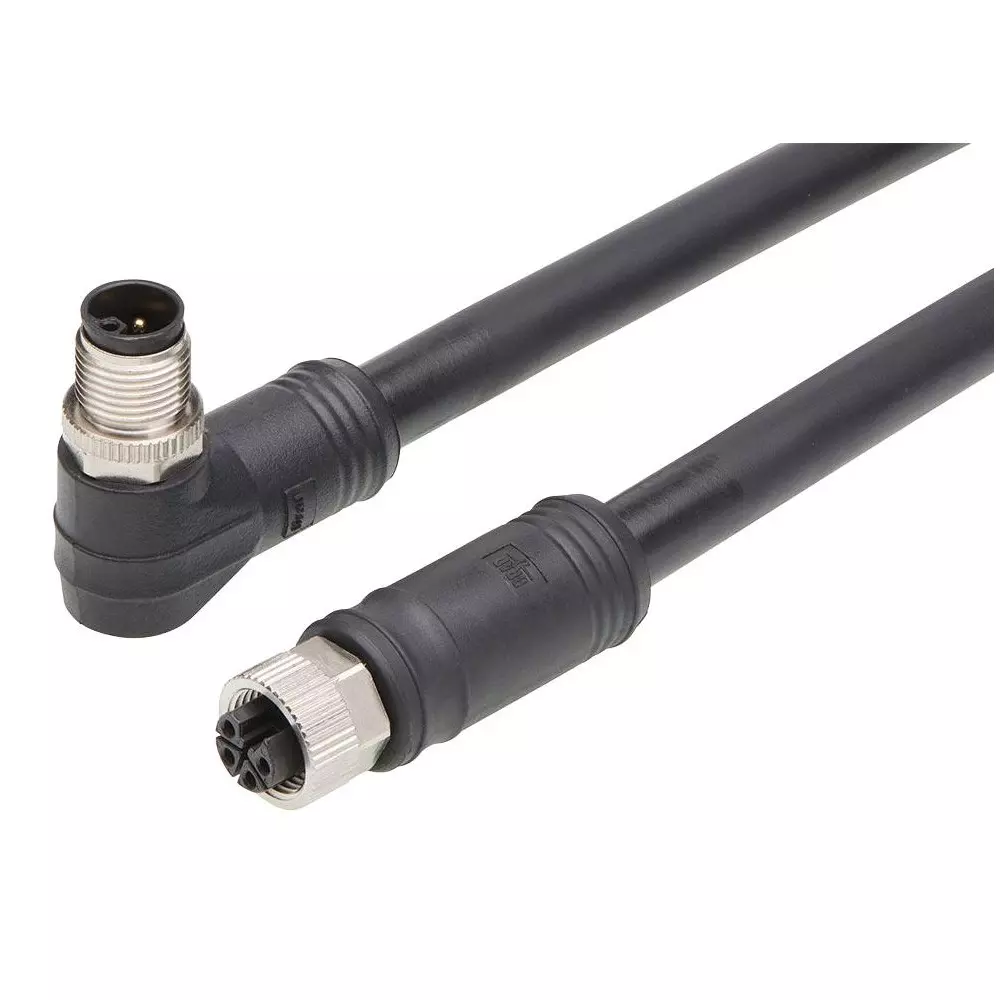 MOLEX Sensor Cable 4 Positions 90° Micro-Change Plug B Connector 1 m Length, 1205010249