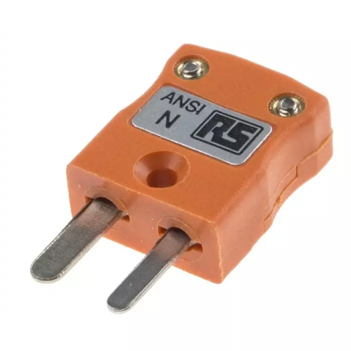RS PRO In-Line Thermocouple Connector for Type N Thermocouple Miniature Size ANSI Standard, 7691105