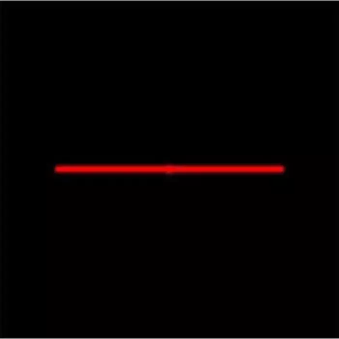 Global Laser 18° fan angle Line shape Moulded Multi Rod Laser Lens Exit aperture 5 mm, 1125-375-000