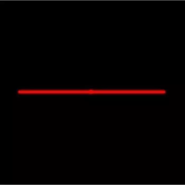 Global Laser 30° fan angle Line shape Moulded Multi Rod Laser Lens Exit aperture 5 mm, 1125-376-000