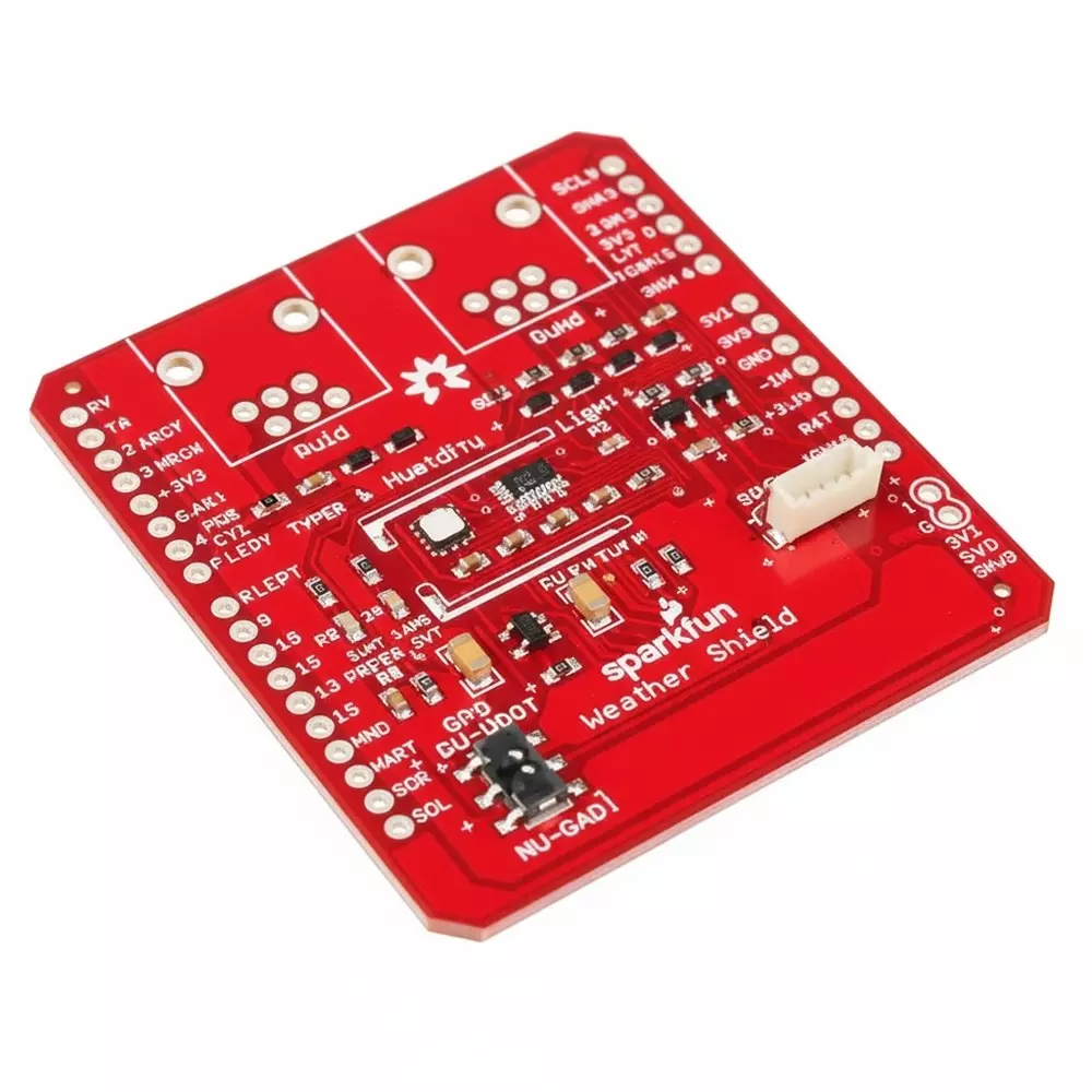 SparkFun Temperature Sensor Shield Board 3.3 to 16 V Operating Supply Voltage, DEV-13956