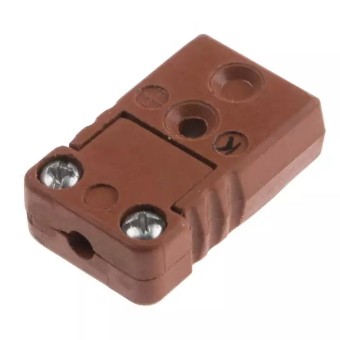 RS PRO High Temperature Thermocouple Connector for Type K Thermocouple Miniature Size, 6118135