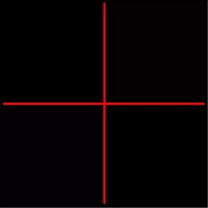 Global Laser 100° fan angle Cross shape Moulded Multi Rod Laser Lens Exit aperture 5 mm, 1125-377-000