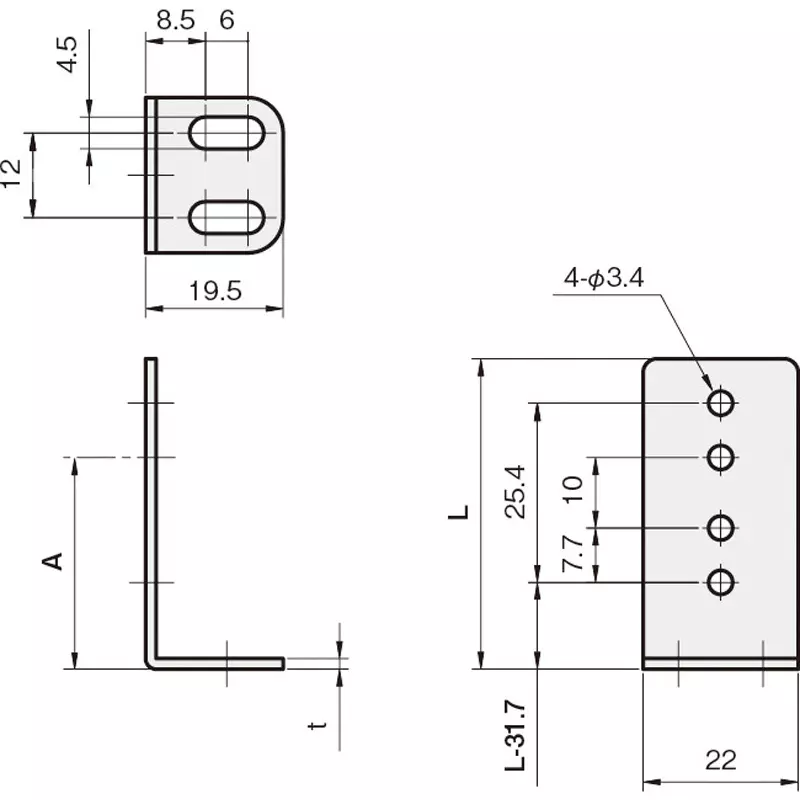 iwata-sensor-bracket-44x2x25-mm-dimension-fsrblx025-z