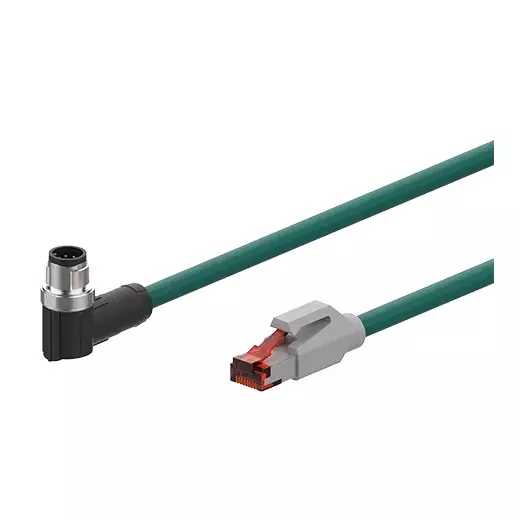 Autonics Vision Sensor Accessories Ethernet CABLE L-TYPE 5m, CLR-5-VG