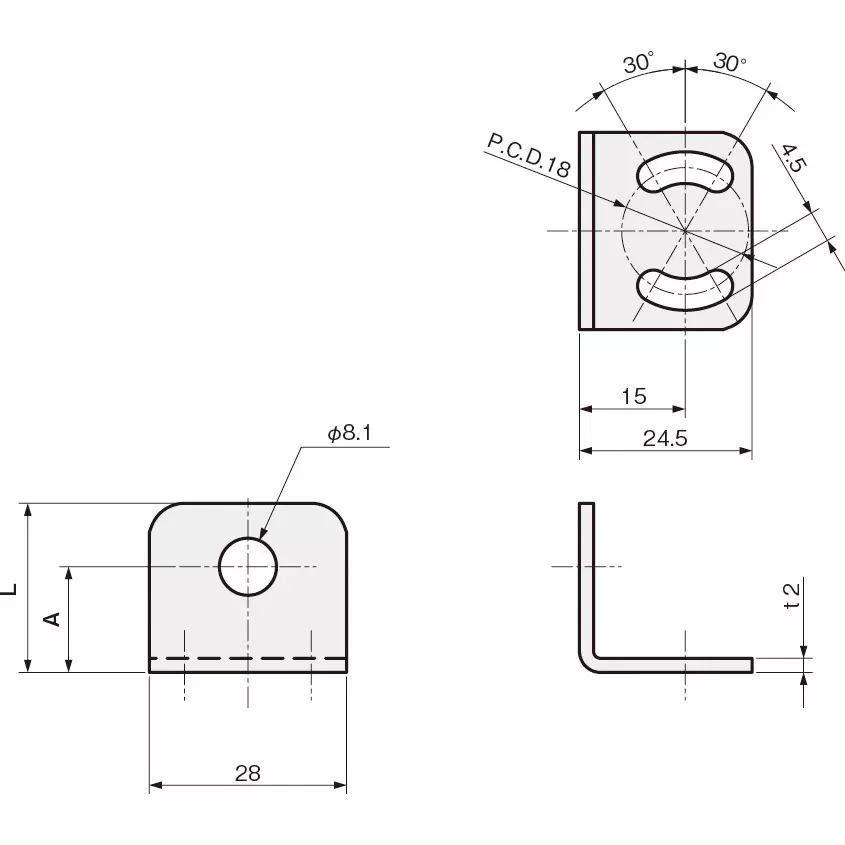 iwata-sensor-bracket-49x2x40-mm-dimension-fs08lb040-s