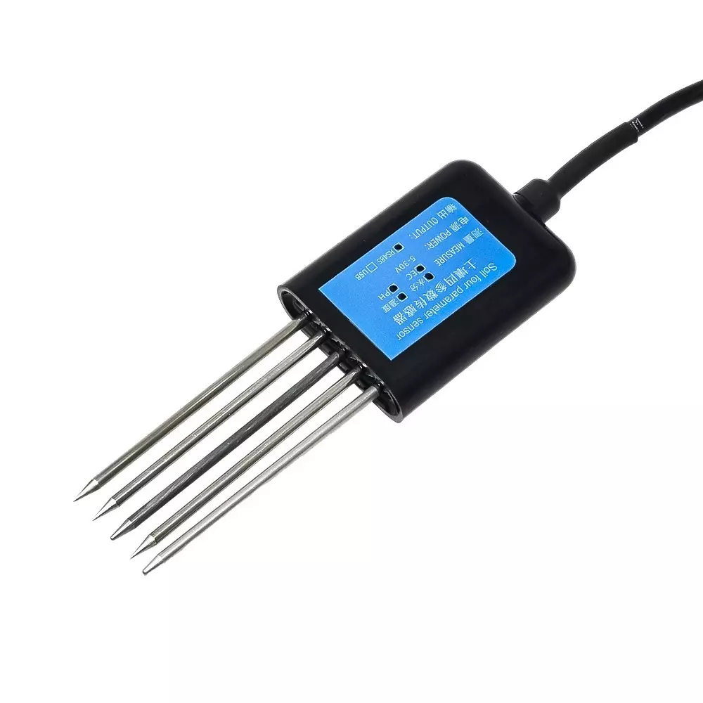 Generic (Rs485) Five-Pin Soil Four Parameter Sensor, Sn 3001 Tr Ecthph N01