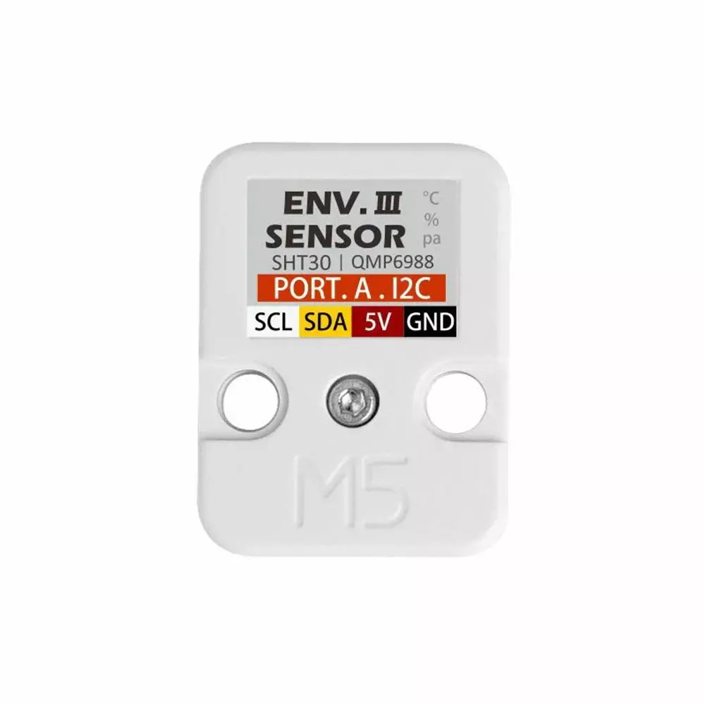 M5Stack Temperature and Humidity Sensor 24.2x32.2x8.1 mm Dimension, M5STACK-U001-C