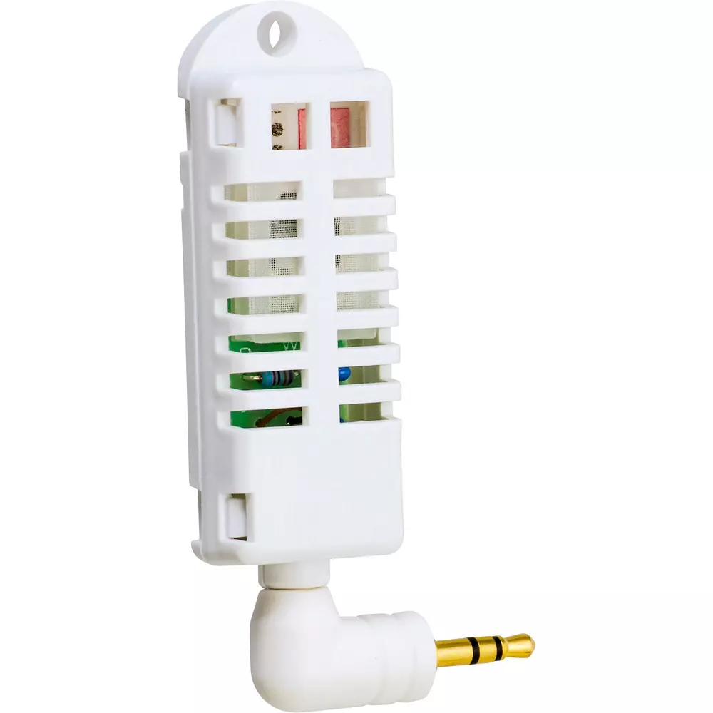 T&D Temperature and Humidity Sensor (1) Temperature / humidity sensor, (2) Polypropylene resin Material, TR-3100