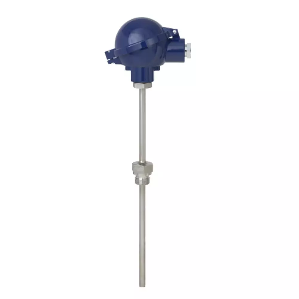 WIKA RTD Sensor 3 Wire G 1/2 +250°C Max, 45788289
