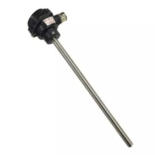 Japsin Instrumentation PT-100 3-Wire RTD Temperature Sensor with Head Assembly 30x5x5 cm 216 g for Industrial Use