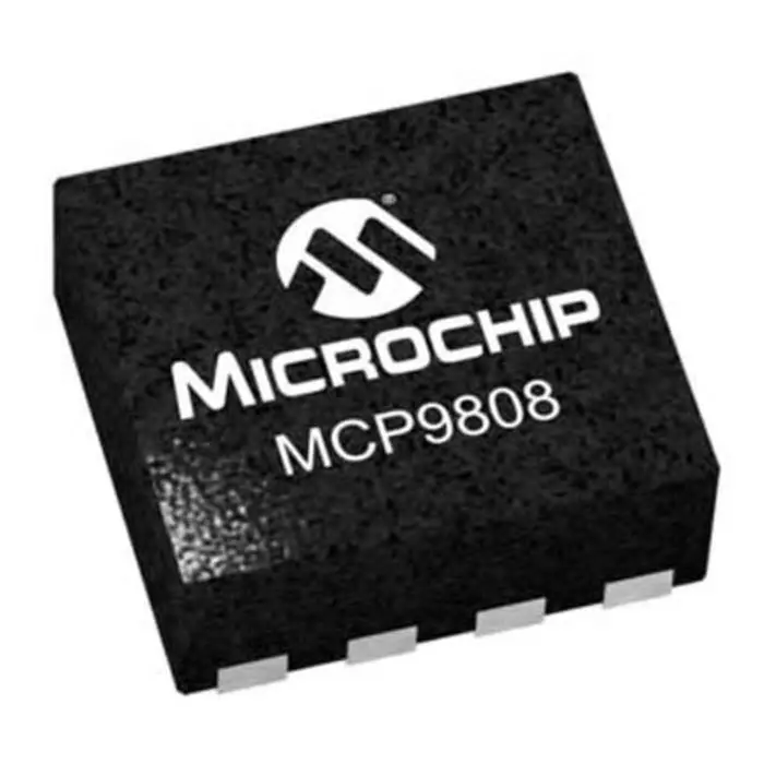 Microchip MCP9808T Digital Temperature Sensor I2C/SMBus ±0.25°C, 8-Pin, Model MCP9808T-E/MC (Pack of 5)