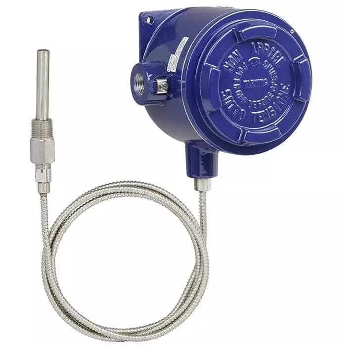 WIKA TS-TAG Series RTD Sensor NPT 1/2 F 0.3 +400°C Max, 48799524