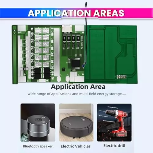 amicisolar-bms-with-ntc-sensors-xj-d096-4s-12-v-10-a-lifepo4-120-a-overcurrent-protection-cell-balancing