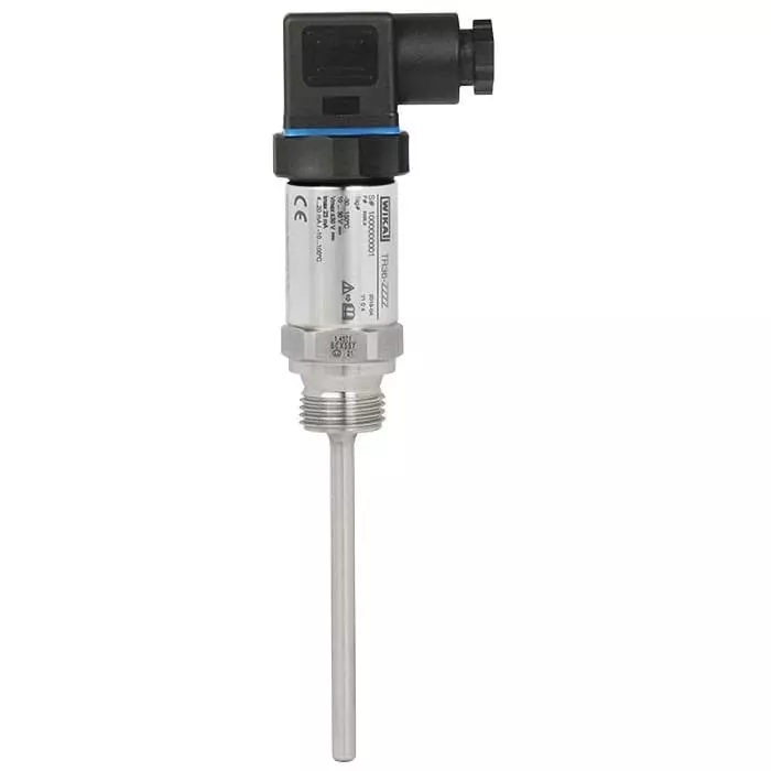 WIKA RTD Sensor 6mm Dia 400mm Long 2 Wire G 1/2 +150°C Max, 48805681