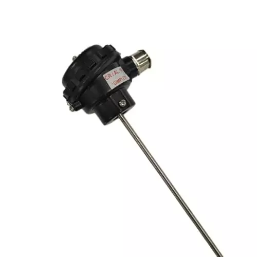 Japsin Instrumentation PT-100 3-Wire RTD Temperature Sensor with Head Assembly 30x5x5 cm 425 g for Industrial Use