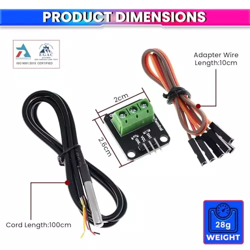 amicisense-temperature-sensor-module-kit-ds18b20-waterproof-probe-100-cm-for-uno-pi-esp32