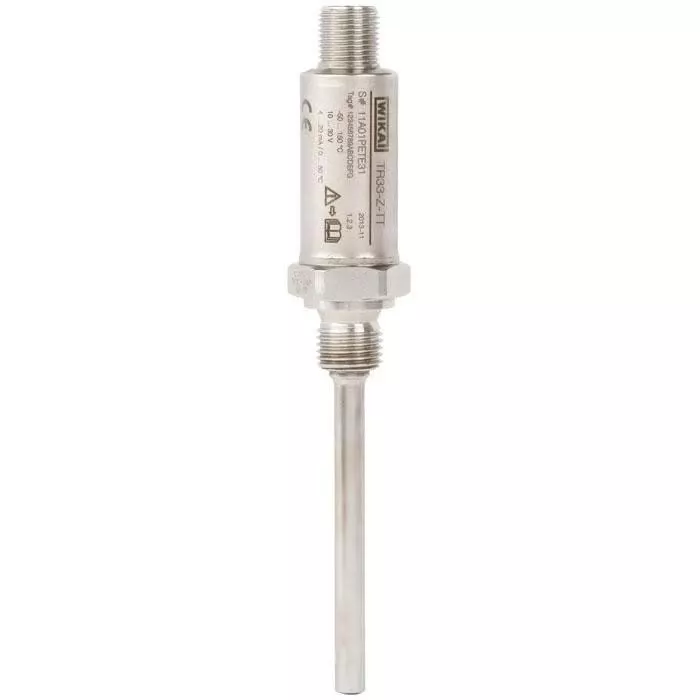 WIKA RTD Sensor 3mm Dia 50mm Long G1/4 +85°C Max, 35127421