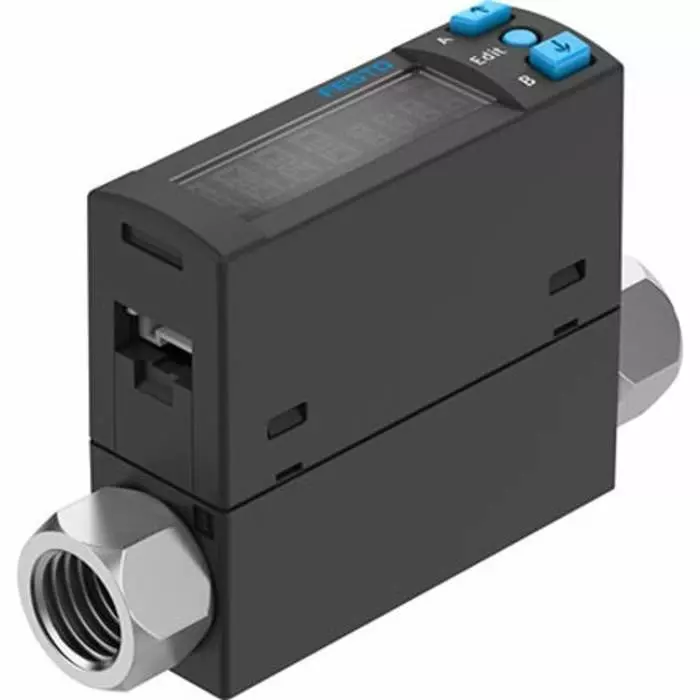 Festo SFAH Series Flow Rate Measurement Flow Sensor, 2 L/min Min, 100 L/min Max, SFAH-100U-G14FS-PNLK-PNVBA-L1