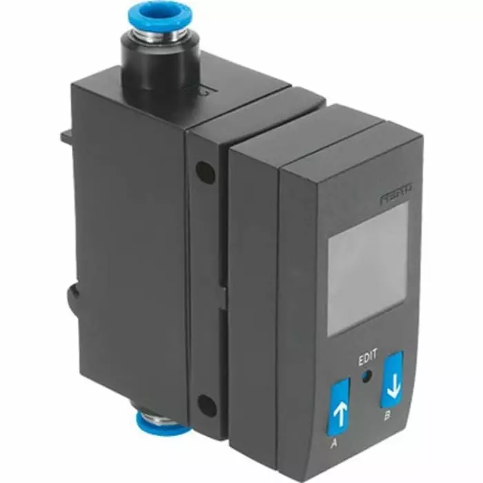 Festo SFAB Series Flow Rate Measurement Flow Sensor, 0.5 L/min Min, 50 L/min Max, SFAB-50U-WQ6-PNLK-PNVBA-M12