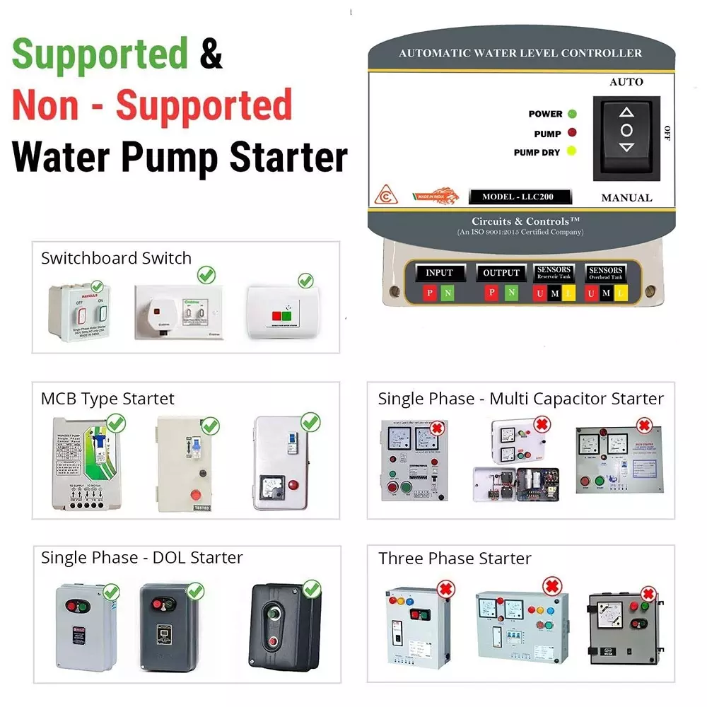 fully-automatic-water-level-controller-sinlge-phase-with-dry-run-protection-for-upto-5-hp-monoblock-openwell-jet-pumps-llc200