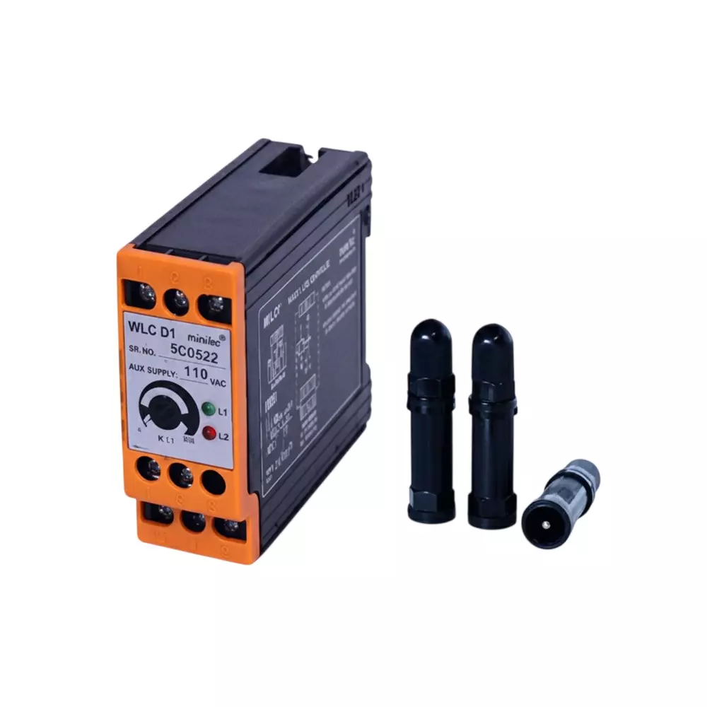 Minilec Water Level Controller 3 Electrodes Input Sensor 1 CO Less than 1 Sec Time Delay without Electrode, WLC D1