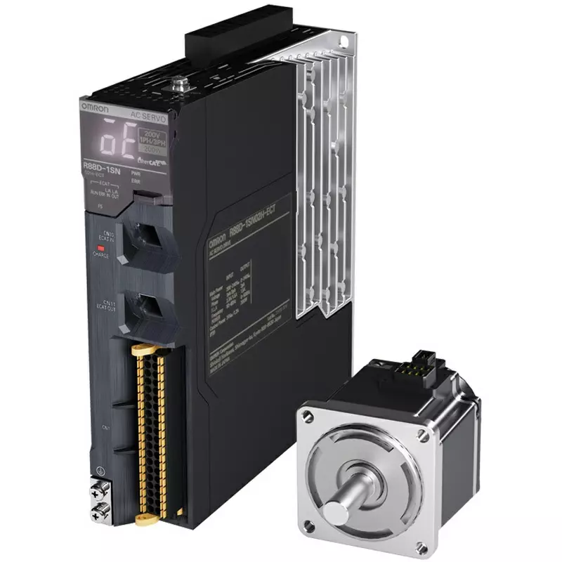 Omron Ac Servo System 3000 RPM, R88M-1M05030T-B