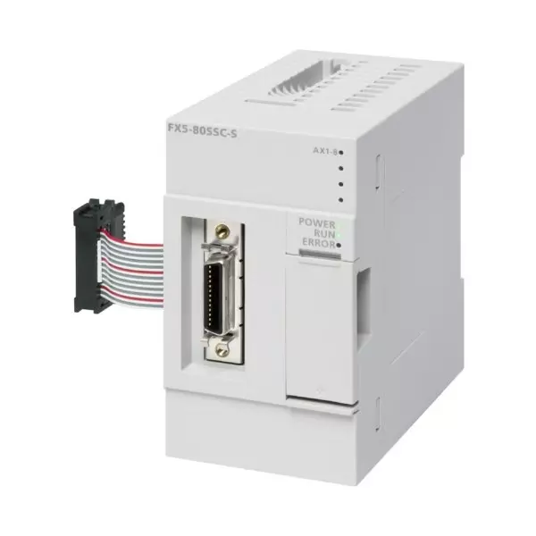 Mitsubishi Electric IQ-F Series Simple Motion Module 8 Axes 600 Program Capacity, FX5-80SSC-S