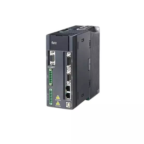 Delta A2 Series 1.5 kW AC Servo Drive 3 Phase 220 V Black Color for Industrial Applications, ASD-A2-1521-M