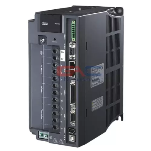 Delta A2 Series 7.5 kW AC Servo Drive 3 Phase 220 V Black Color for Industrial Applications, ASD-A2-7523-M