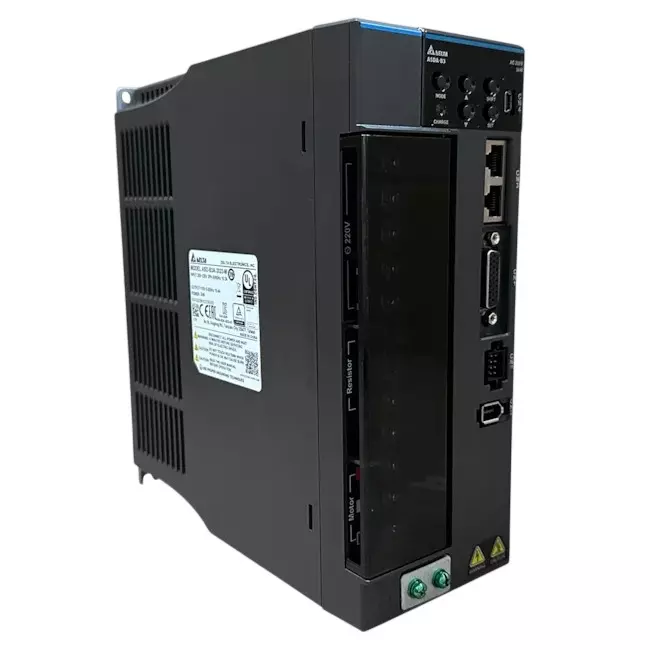 Delta ASD-B3A Series 3 kW AC Servo Drive 220 V Three Phase and 19.4 A Continuous Output Current, ASD-B3A-3023-M