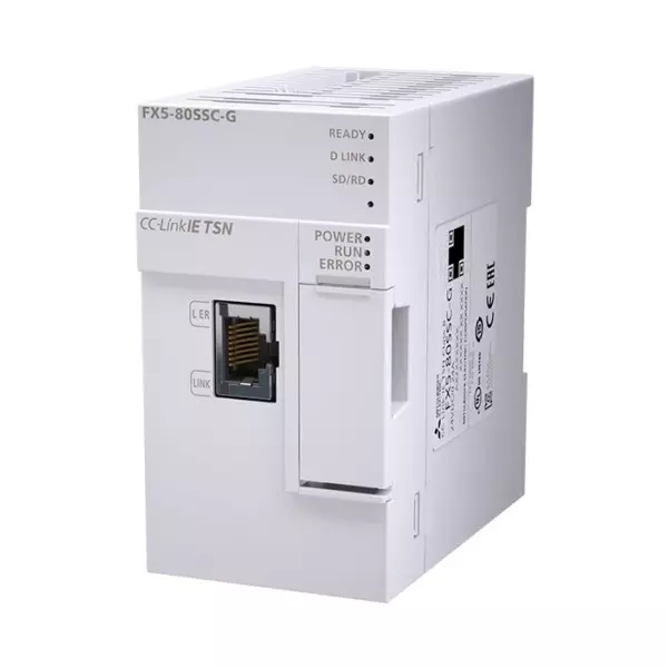Mitsubishi Electric IQ-F Series Simple Motion Module 8 Axes 600 Program Capacity, FX5-80SSC-G
