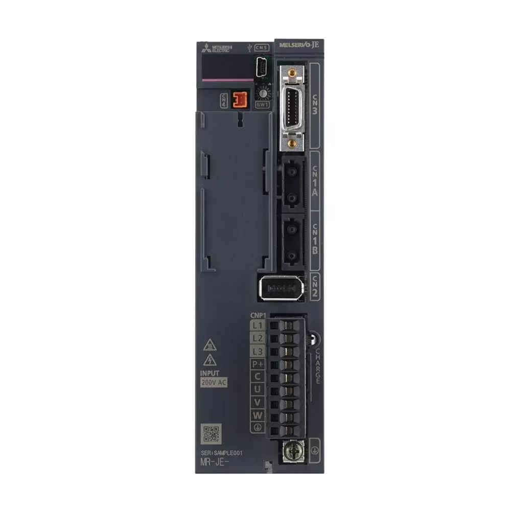 Mitsubishi Electric 0.1 kW Digital AC-Servo Amplifier MR-JE Type MELSERVO-JE Series and 1 Axis, MR-JE-10B