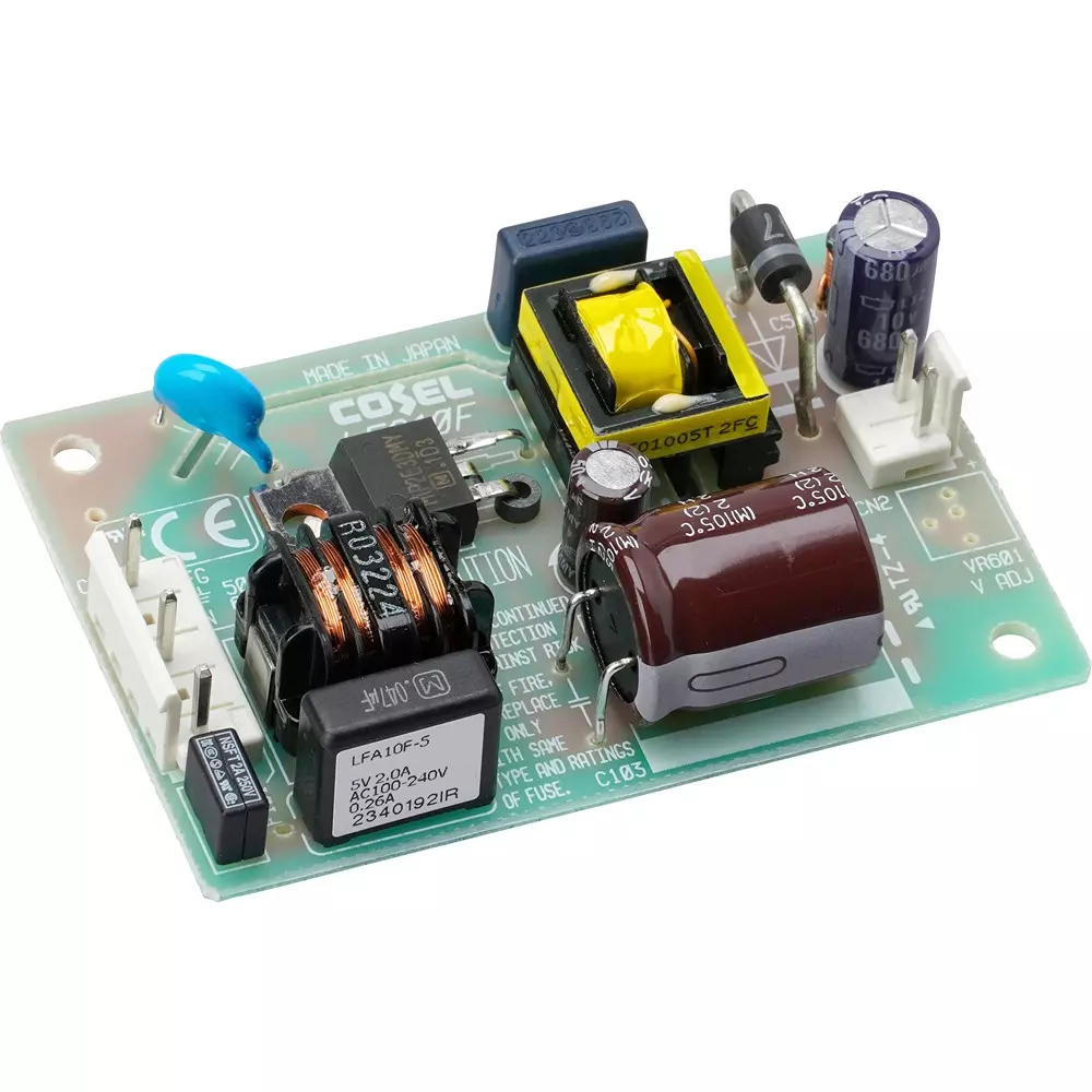 Cosel Switching Power Supply 10 W Output Power 2 Amp Output Current, LFA10F-5