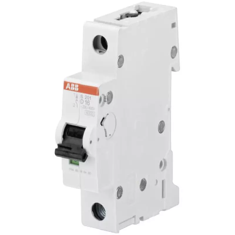 ABB Miniature Circuit Breaker 4 Amp Rated Current 1P Electrodes, S201-D4