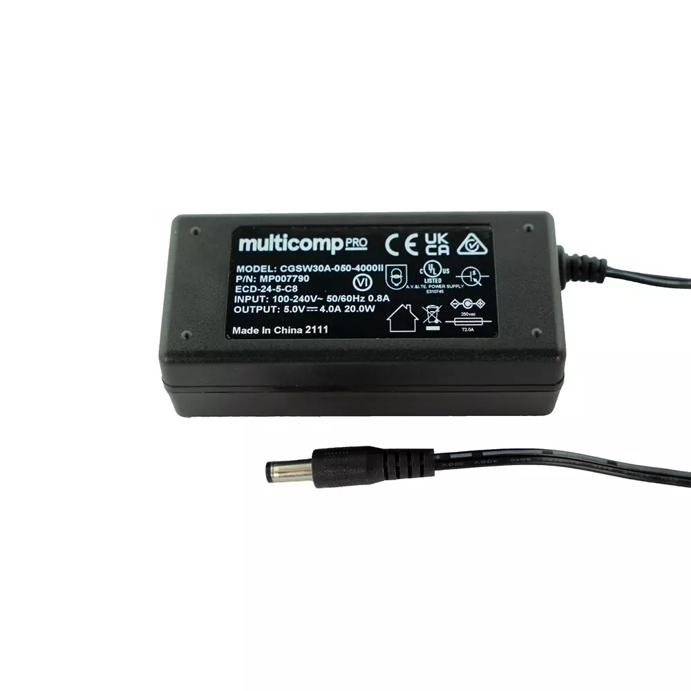 MULTICOMP PRO AC/DC Power Supply 1 Output 24 VDC 24 W, MP007792