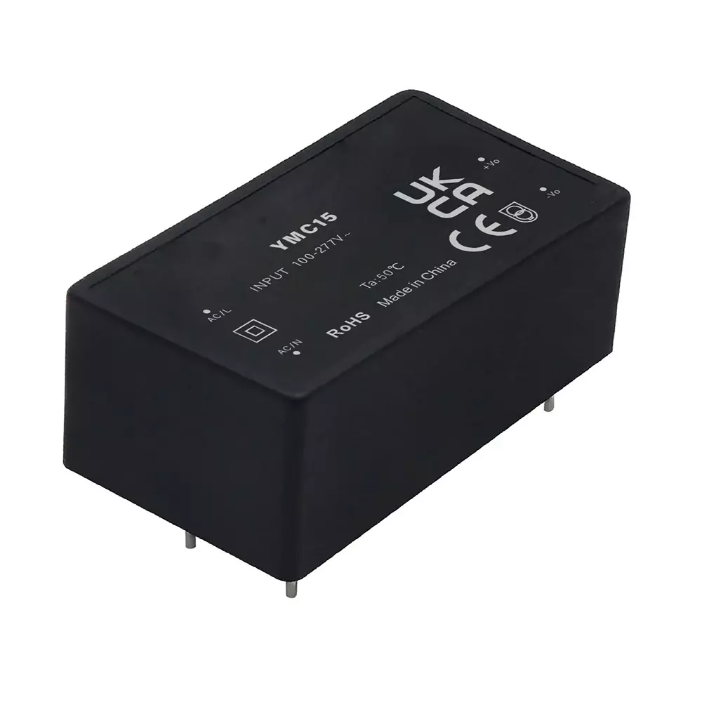 MULTICOMP PRO AC / Mount Power Supply 12 VDC Output 1.25 Amp Output Current 15 W Power, MPC15-12