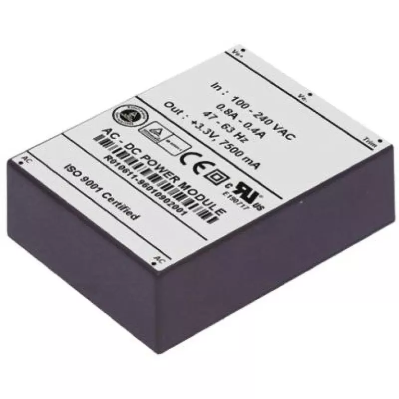 RS PRO Switching Power Supply PCB Mounting 30 W Rated Power, 751-1428